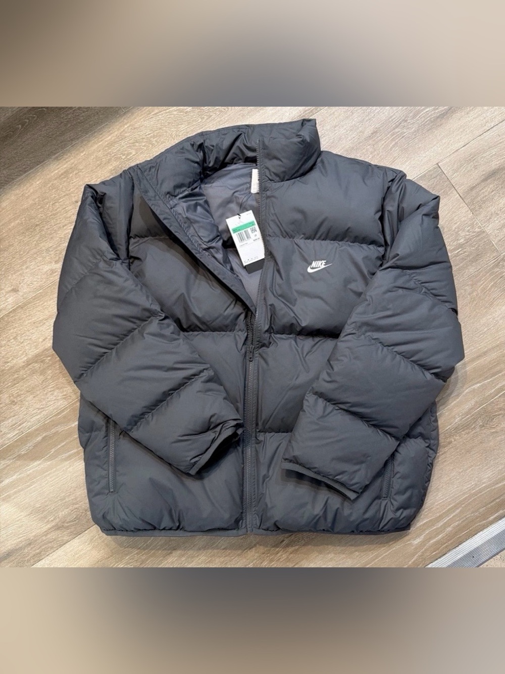 Nike Sportswear Club Therma-FIT 650 Down Puffer Jacket Iron Gray IB2975-068 XL